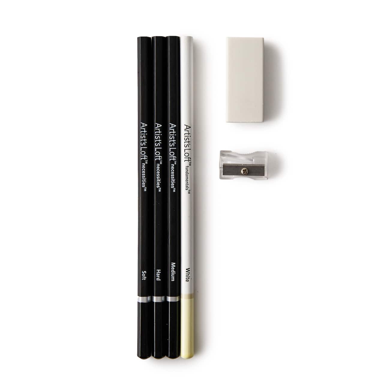 12 Pack: Charcoal Pencil Set by Artist&#x27;s Loft&#x2122;